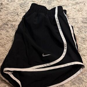 Nike Black and White Athletic Shorts